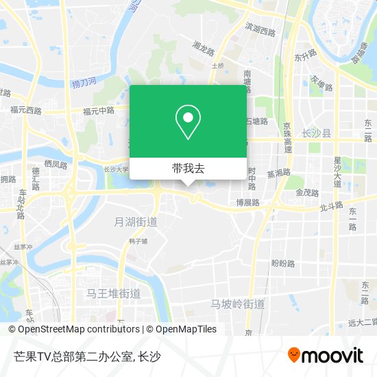 芒果TV总部第二办公室地图