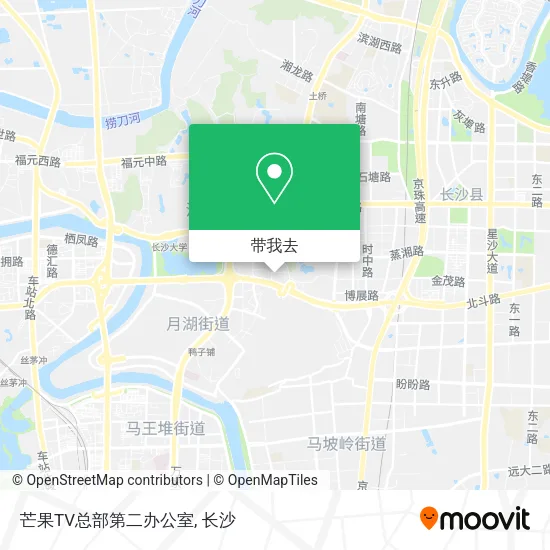 芒果TV总部第二办公室地图