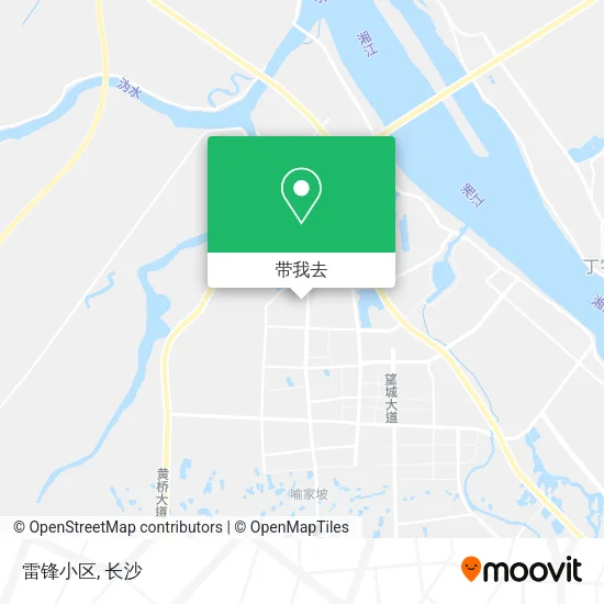 雷锋小区地图