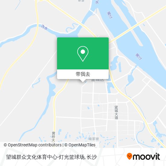 望城群众文化体育中心-灯光篮球场地图