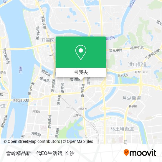 雪岭精品新一代EO生活馆地图