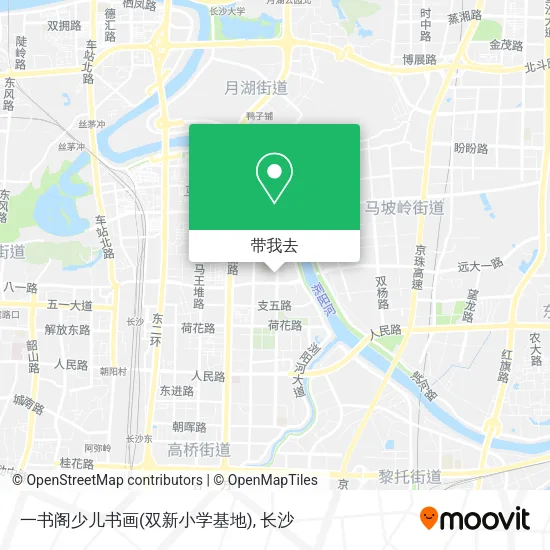 一书阁少儿书画(双新小学基地)地图