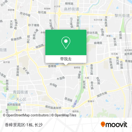 香樟景苑区-1栋地图