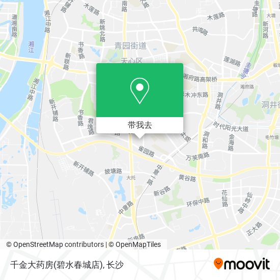 千金大药房(碧水春城店)地图