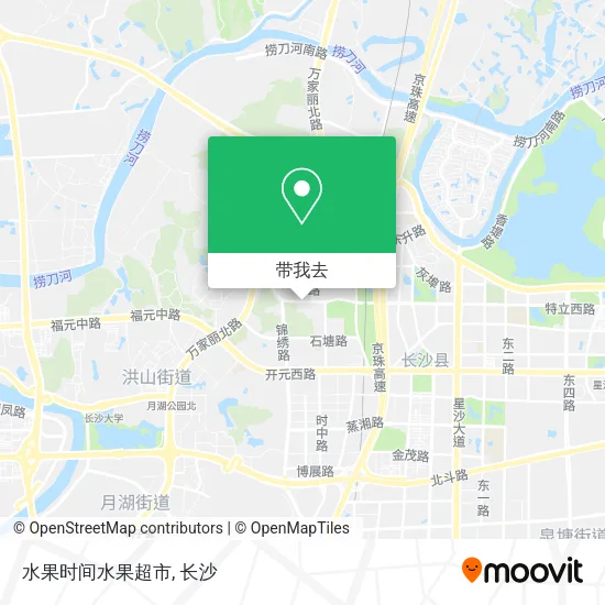 水果时间水果超市地图