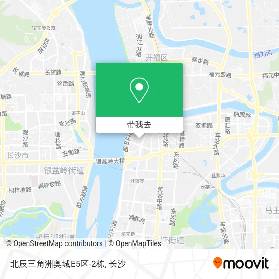 北辰三角洲奥城E5区-2栋地图