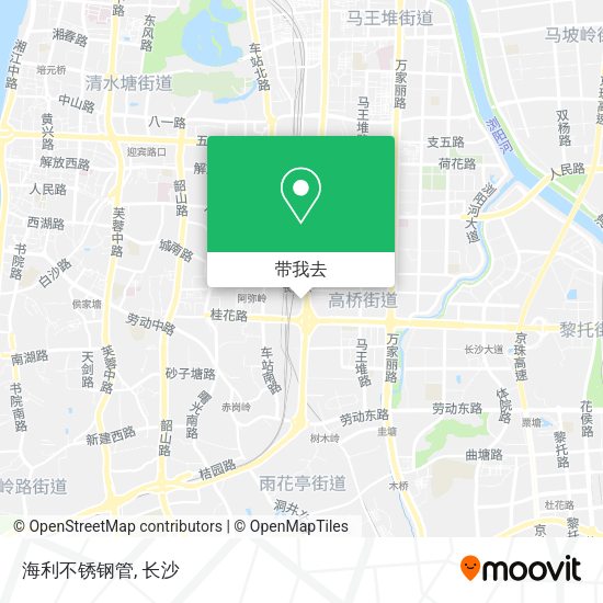 海利不锈钢管地图