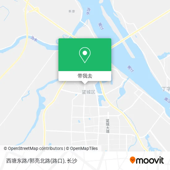 西塘东路/郭亮北路(路口)地图