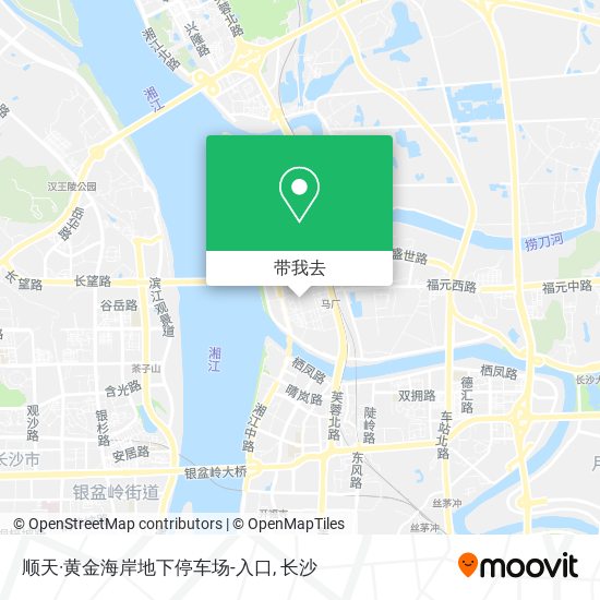 顺天·黄金海岸地下停车场-入口地图