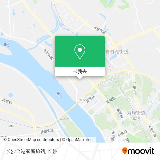 长沙金港家庭旅馆地图