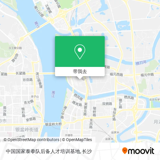 中国国家泰拳队后备人才培训基地地图