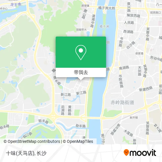十味(天马店)地图