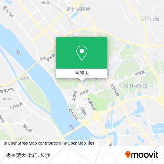 极目楚天-北门地图