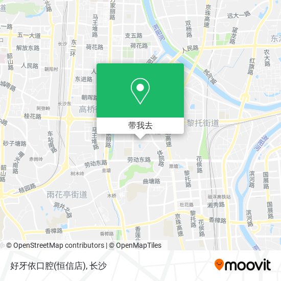 好牙依口腔(恒信店)地图
