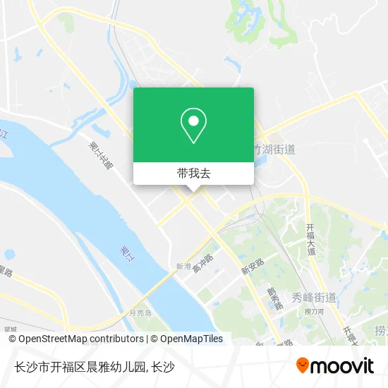 长沙市开福区晨雅幼儿园地图
