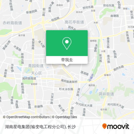 湖南星电集团(输变电工程分公司)地图