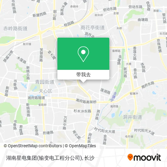 湖南星电集团(输变电工程分公司)地图
