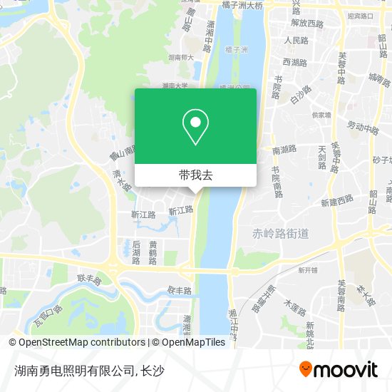 湖南勇电照明有限公司地图