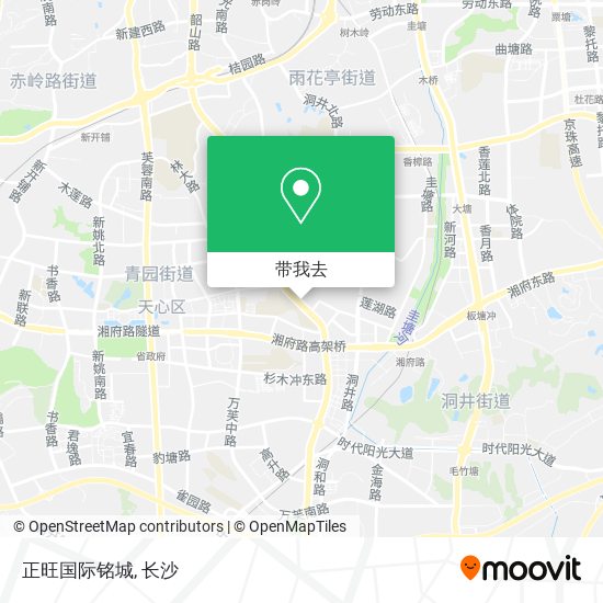正旺国际铭城地图