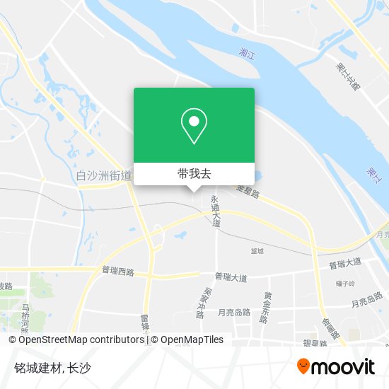 铭城建材地图