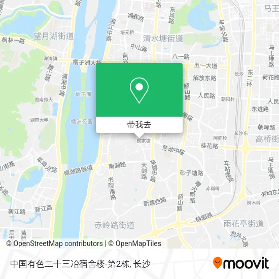 中国有色二十三冶宿舍楼-第2栋地图