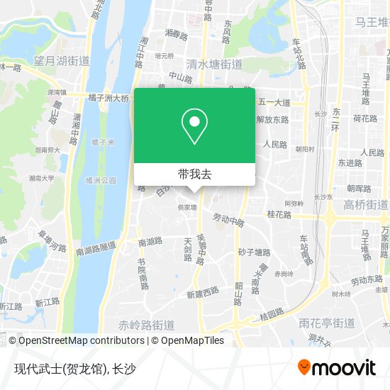 现代武士(贺龙馆)地图