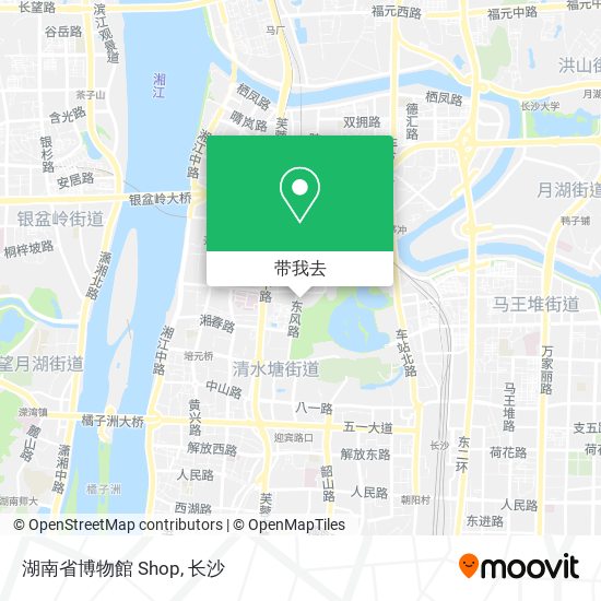 湖南省博物館  Shop地图
