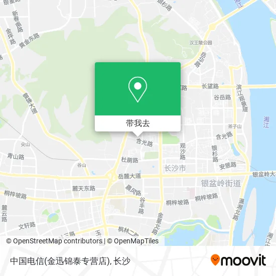 中国电信(金迅锦泰专营店)地图