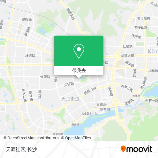 天涯社区地图