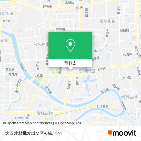 大汉建材批发城M区-6栋地图