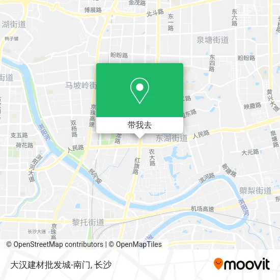大汉建材批发城-南门地图