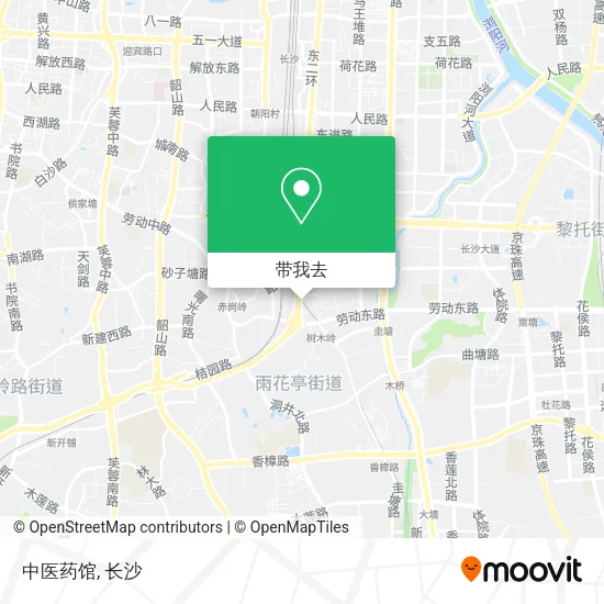 中医药馆地图