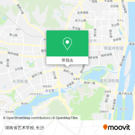 湖南省艺术学校地图
