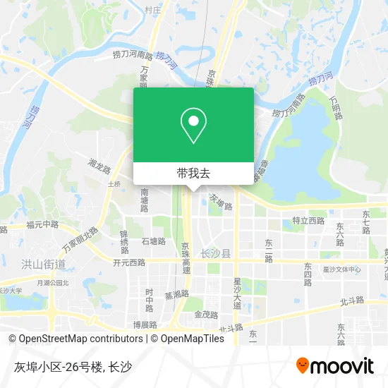 灰埠小区-26号楼地图