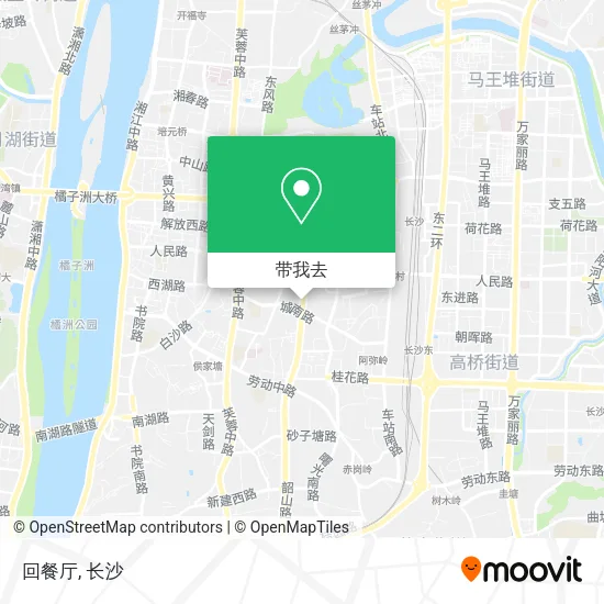 回餐厅地图