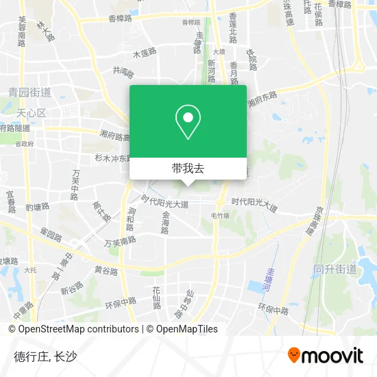 德行庄地图