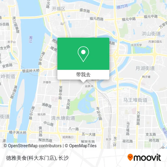 德雅美食(科大东门店)地图