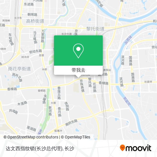 达文西指纹锁(长沙总代理)地图
