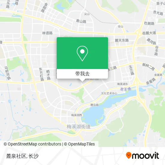 麓泉社区地图