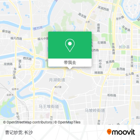 曹记炒货地图