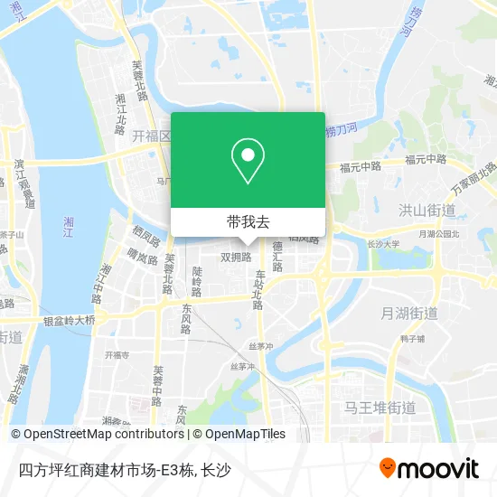 四方坪红商建材市场-E3栋地图