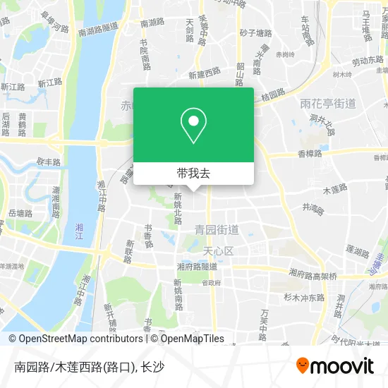 南园路/木莲西路(路口)地图