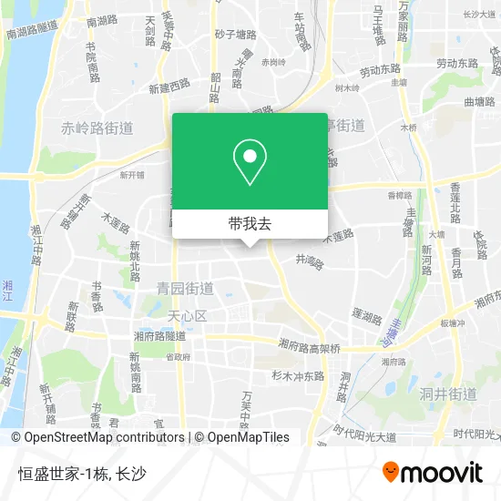 恒盛世家-1栋地图