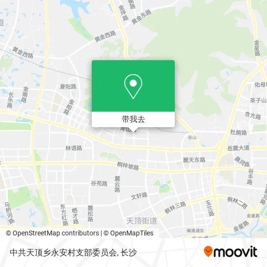 中共天顶乡永安村支部委员会地图