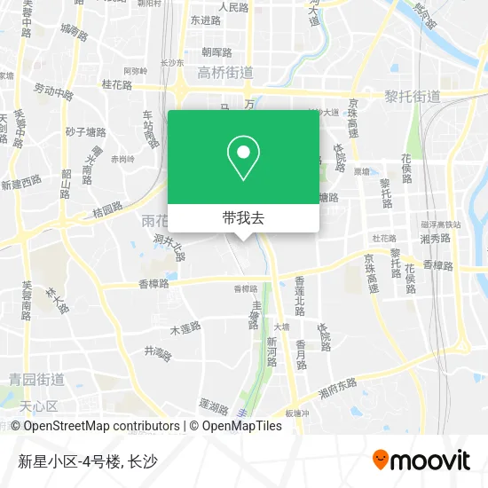 新星小区-4号楼地图