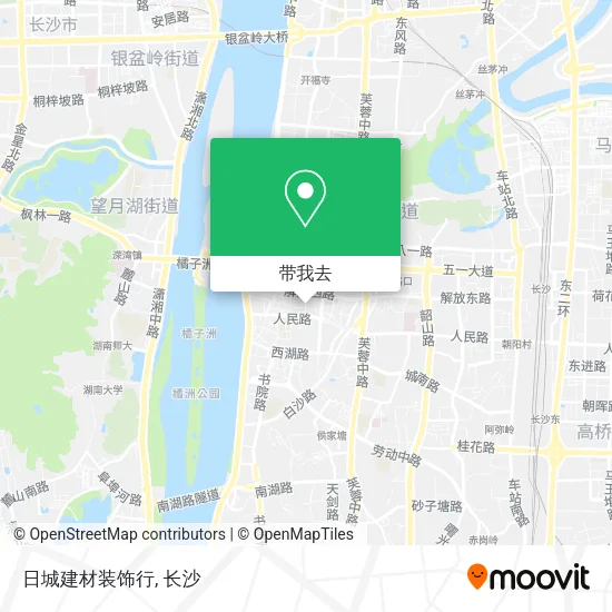 日城建材装饰行地图
