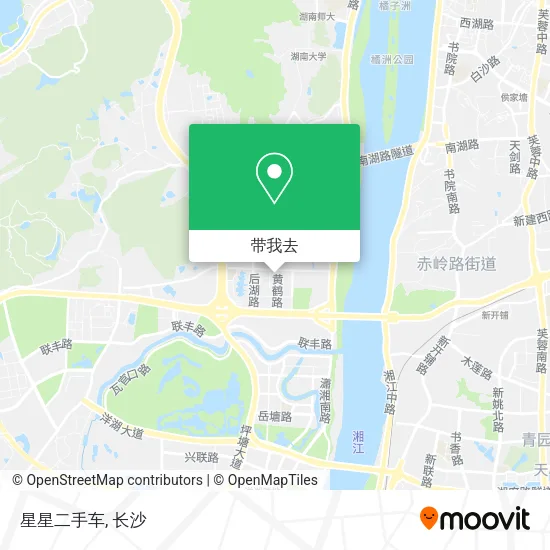 星星二手车地图
