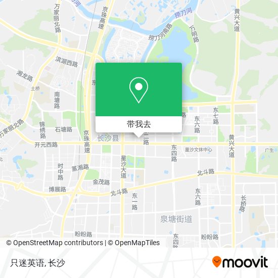 只迷英语地图