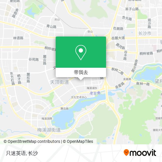 只迷英语地图