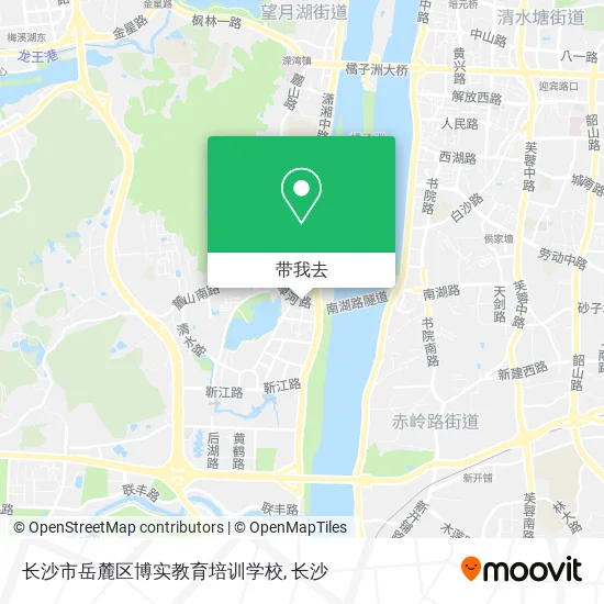 长沙市岳麓区博实教育培训学校地图